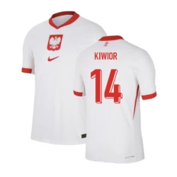 Kiwior #14 Polen Fußballtrikots EM 2024 Heimtrikot Herren